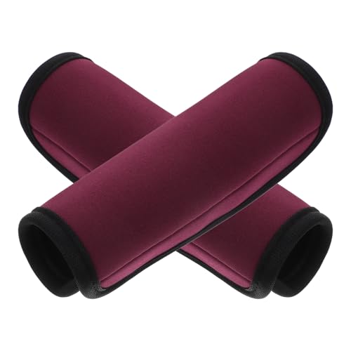 Healvian 2 Piezas Funda Protectora Antideslizante para Barra de Dominadas Almohadilla de Neopreno Desmontable para Accesorios de Gimnasio Equipo para Levantamiento de Pesas Casa y