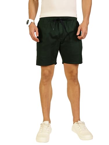 Image of Thomas Scott Men's | Solid | Chino Shorts | Regular Fit | 100% Cotton | Above Knee | Casual Short