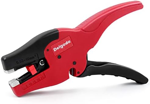 Delgada Wire Strippers with Insulation Wire Stripping Tools and Wire Stripper Tool from 0.03-10mm²/AWG32-7