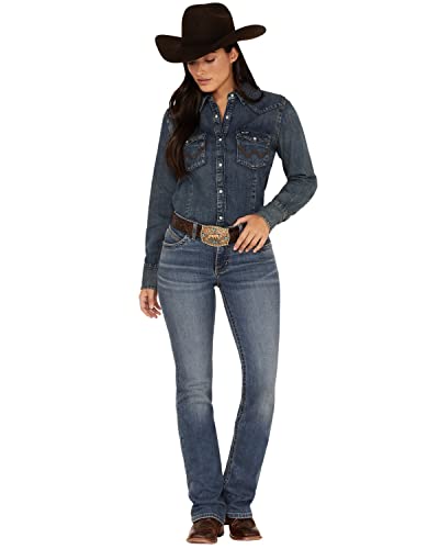 Wrangler Ultimate Riding Jeans Willow in Nellie Nellie 3 34