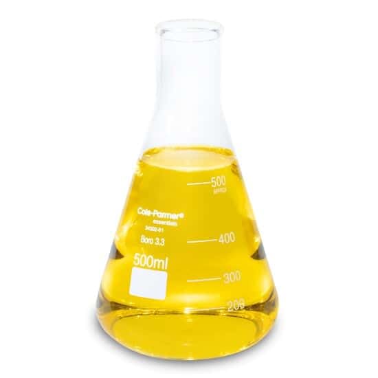 Cole-Parmer Essentials Glass Erlenmeyer Flasks, Graduated, Heavy Rim, 1000 ml, case of 6