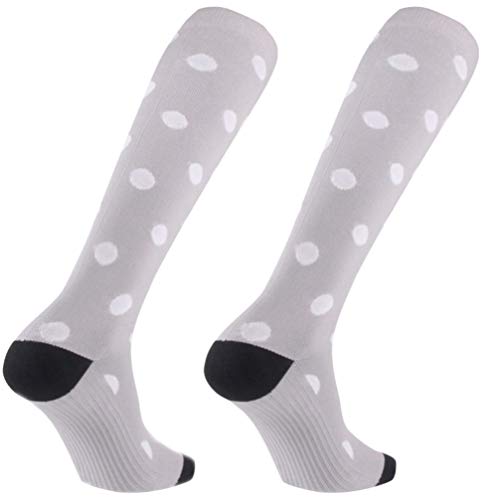 BESPORTBLE Esporte Meias Até O Joelho Polka Dot Ciclismo Corrida Caminhadas Esportes Meias de Compre