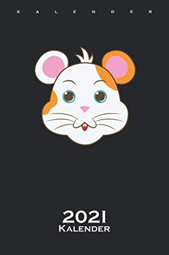 Preisvergleich Produktbild plüschiger Hamster Kalender 2021: Jahreskalender für Tierfreunde und alle mit Haustieren