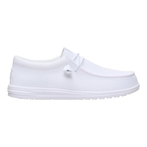 HEYDUDE Men's Wally Funk Mono Slip On Shoes, White Size 14 - image 7