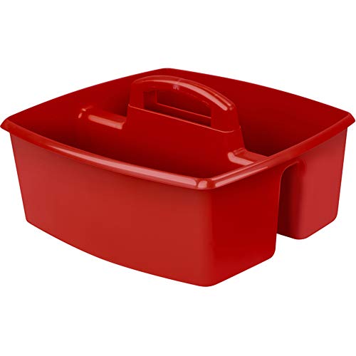 Image of Storex Industries Storex Large Caddy, Red