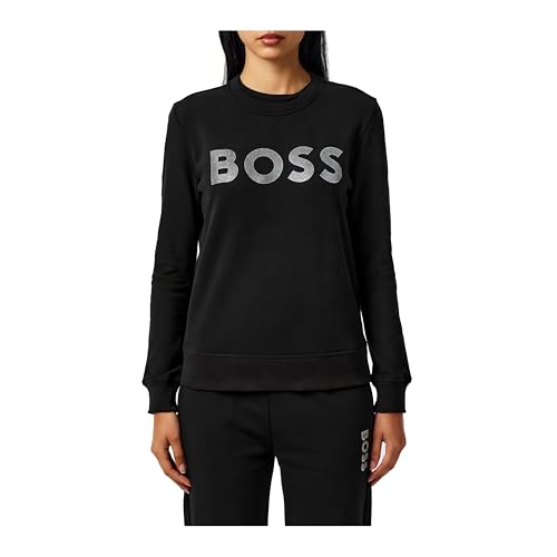BOSS Womens Logo Sweatshirt Black 10