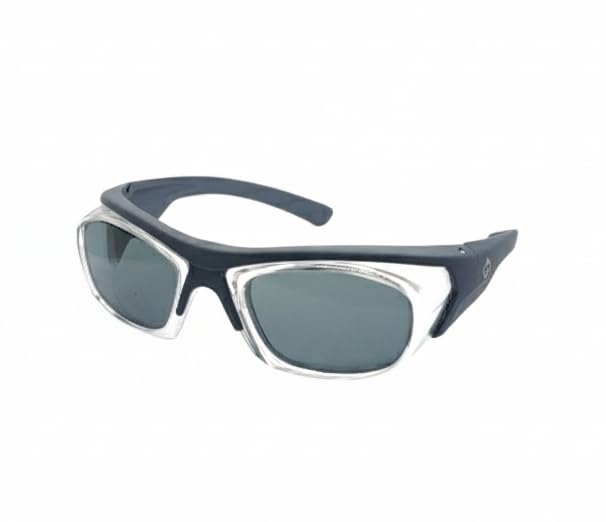 Image of THUNDERSTORM Safety Goggles Eye Protection Anti Pollution Eyewear For Multipurpose Riding Motorcycle Cycling Scratch Resistant UV Protected Glasses for Men & Women (Matte Grey with Smoke Lens)