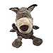 FIRMLEILEI Marioneta Bonito Lindo Dibujos Animados Peluche Juguete hipopótamo Mariquita Lobo Jirafa cocodrilo estéreo Mano títere Contar Historias Decoración hogareña (Color : Wolf, Height : 32cm)