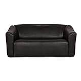 de Sede ds 47 Leder Sofa Schwarz Zweisitzer Couch