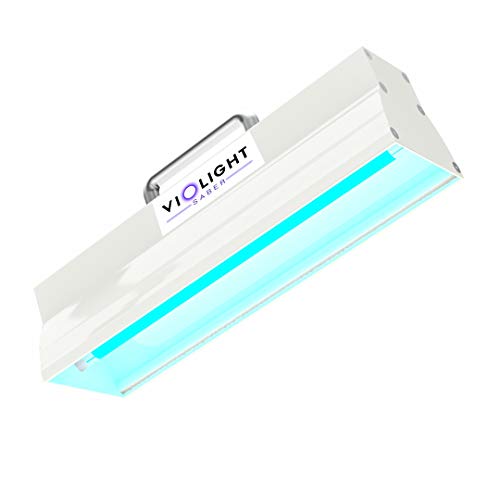 VIOlight SABER Regular (White) UVC Portable Virus Disinfection and Sanitization device | High power 16 Watts Lamp | Handheld wand | for Home and office | Deactivates Germs | Made in India