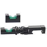 Thwackor Picatinny-Wasserwaage, faltbares Zielfernrohr, professionelles Design, hohe Präzision, Schwarz