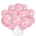 Light Pink Metallic Pastel Balloons Kit Decorations for Unicorn Birthday Girls Baby Shower Party Balloons Arch (100 Pack)