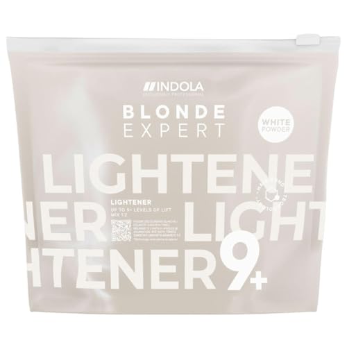 Polvo Indola Blonde Expert Lightener 9+ para cambios de look radicales en casa