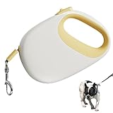 Dog Walking Lead 5M, Portable Dog Pulling Strap, Anti Slip Extending Dog Lead, Dog Lead with Brake and Lock, Extending Dog Lead with Pause, Retractable Dog for Walking