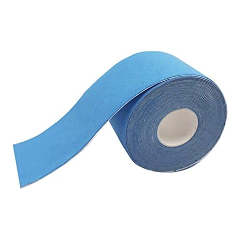 Sloops Kinesiology Tape | 5m x 5cm Roll of Elastic Muscle Support Tape for Exercise, Sports & Injury Recovery (Light Blue) Cover
