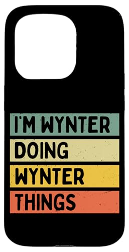 I'm Wynter Doing Wynter Things �ʔ������� �X�}�z�P�[�X iPhone 15 Pro �p