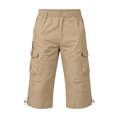 Pantalon 3/4 robuste et indéformable en coton premium - 7