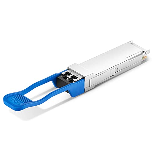 Image of QSFPTEK 100GBASE-LR4 QSFP28 1310nm 10km Optical Transceiver Module Compatible with for QSFP-100G-LR4-S