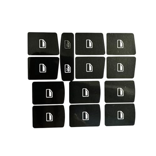 Autocollants de réparation de bouton de fenêtre pour voiture A6 Q7