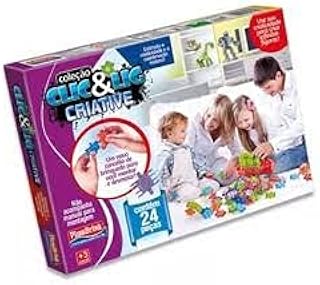 Clic & Lig Criative 24 Peças de Montar, Plasbrink 0792, +3 Anos - 111722