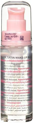 Dermacol - Satin Makeup Base, Matte Face Primer for Wrinkles and Pores, Transparent Makeup Primer for Oily Skin & Dry and Combination Skin, Easy to Blend Pore Filling Primer, No Preservatives, 30 mL