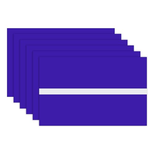 Image of M METERXITY 6-Pack Engraving Blank Materials Double Color 7x11 Inch, 1.3mm Thick ABS Plastic Sheet Yard Signs Name Plate for Door /Office /Home /Conference /Hotel /DIY Carving[Purple /White]