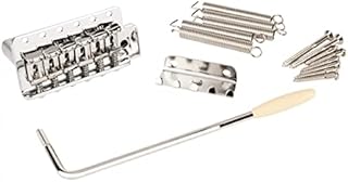 Fender Vintage/Narrow Strat Tremolo Assembly, Chrome Electric Guitar Bridge (0992070000)