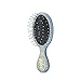 Wet Brush Squirt Detangler Hair Brushes - Lagoon, Geo - Mini Detangling Brush with Ultra-Soft IntelliFlex Bristles Glide Through Tangles with Ease - Pain-Free Comb for All Hair Types