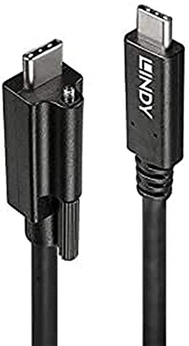 Preisvergleich Produktbild LINDY 41908 USB 3.1 C / C Kabel 1m, verschraubbar