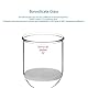 StonyLab Borosilikatglas Buchner Filtertrichter 2000ml mit mittlerer Fritte, 155 mm Scheibendurchmesser, 145 mm Tiefe, mit 24/40 Standard-Taper-Innengelenk und vakuumgezahnten Rohren (2000ml)