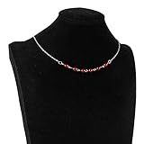 【Modisches und einzigartiges Anhänger-Halsketten-Design】 Dieser modische exquisite Reiki-Chakra-Schmuck mit Perlen aus rotem Onyx-Anhänger kann Sie charmant machen. Dies ist ein großartiger Kristall-Halsketten-Schmuck, der für Frauen und Mädchen geeignet ist.