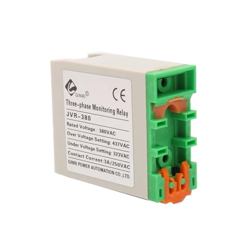 Relais de protection de perte de phase JVR380 triphasé 220V à 480V
