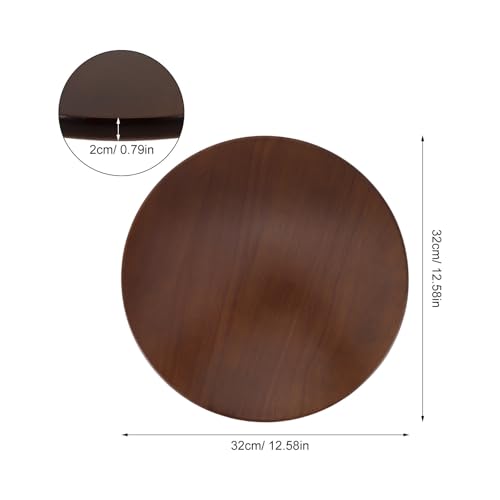 Asiento de repuesto de madera maciza para taburete de cafetería 3