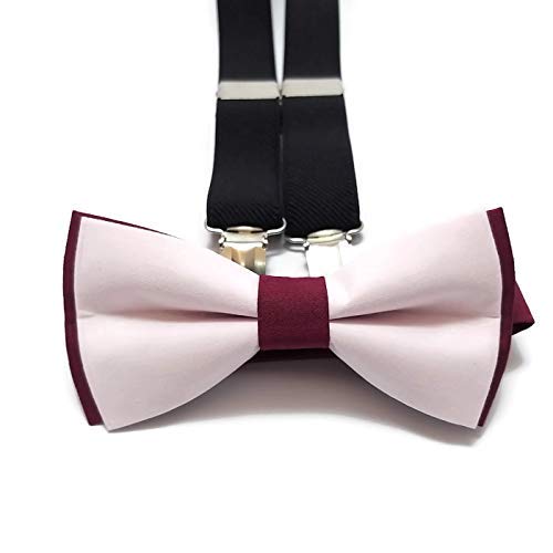 ring bearer outfit burgundy