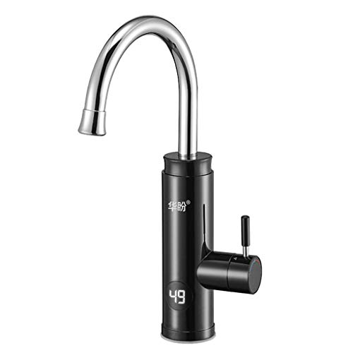 Preisvergleich Produktbild Elektro-Warmwasserbereiter Elektro-Warmwasserhahn, intelligente Digitalanzeige, Dual-Use-Warm- und Kaltwasser, Universalmodell für Küche und Bad