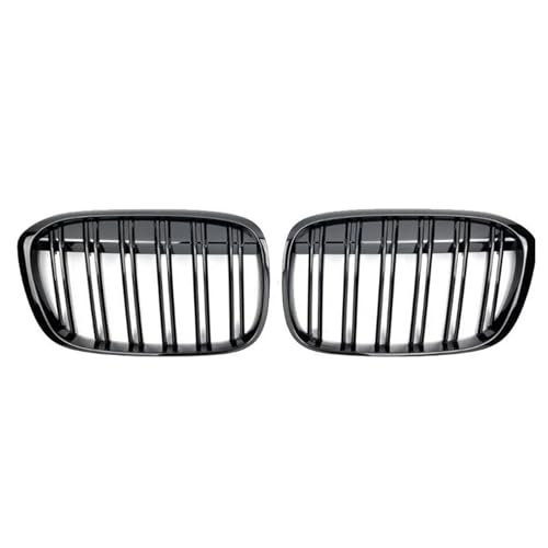Calandre avant pour X1 F48 F49 2016-2019 : grilles de pare-chocs noires