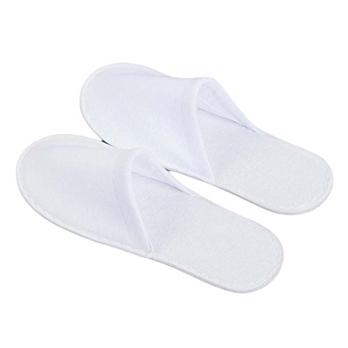 Hornet Park Pantoufles jetables de Pantoufles d'hôtel 10 Pantoufles d'hôtel pour des invités Blancs Cover