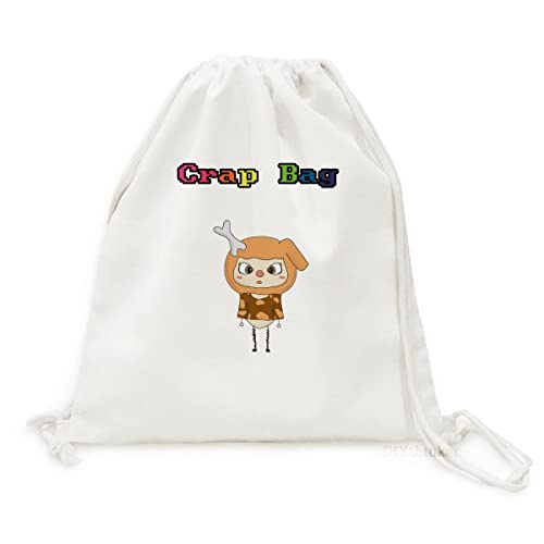 Sac à dos en toile UU idée cadeau motif canin original et utile