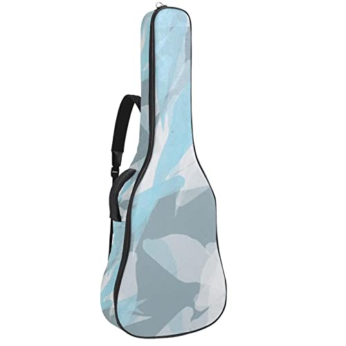 Housse imperméable pour guitare acoustique avec double bandoulière et poche Motif champignons, Multicolore 05, 42.9×16… - Les Beatles, Paul McCartney, John Lennon, RIngo Starr, George Harrison Housse imperméable pour guitare acoustique avec double bandoulière et poche Motif champignons, Multicolore 05, 42.9x16…