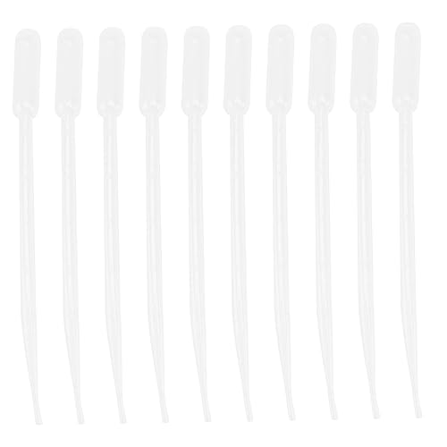 BELLIFFY 3sets Aquarium Fish Feeder Tube Liquid Feeders Scale Mark for Pet Supplies 10pcs*3