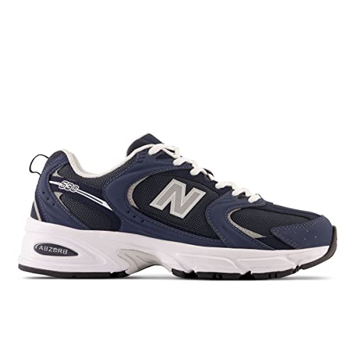 Image of New Balance Men's Slides, Navy Blue, 7.5
