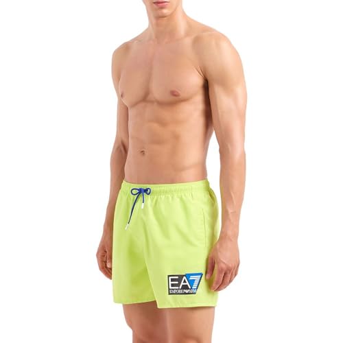 EA7 Boxer Beachwear bañador corto de hombre para piscina y deportes acuáticos