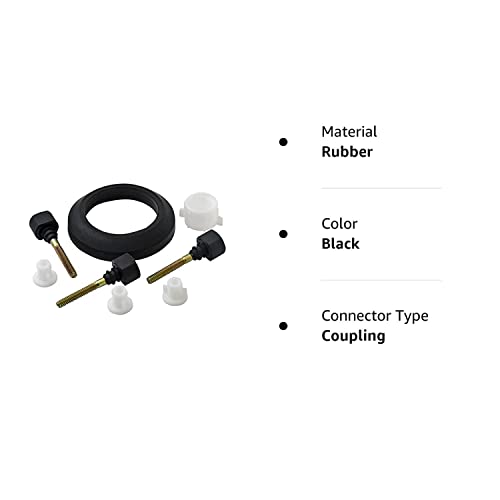 Mansfield 630-0204 2" Smartfasten Tank To Bowl Kit (Black) #TOP1