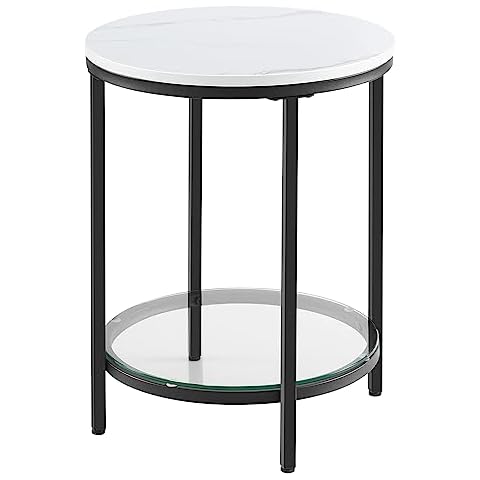 VASAGLE Modern Minimalist Bedside Table Cover
