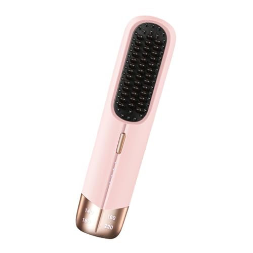 Cepillo alisador con pantalla LED para cabello miniatura 1