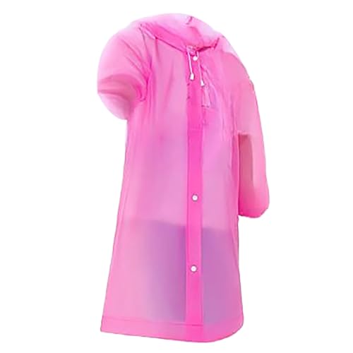 Walking Raincoat or Kids EVA Non Disposable Portable Poncho Outdoor Children's fThickened Light Umbrellas with Hoodie