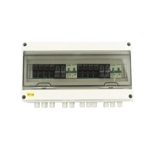 Boîtier photovoltaïque 600V coffret de combinaison 4 entrées 2 sorties disjoncteur 2P