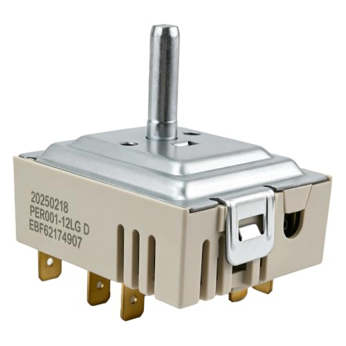 EBF62174907 Infinite Switch Compatible with lg EBF62174904 Switch Rotary