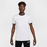 FZ9754-100 Nike Academy 25 Haut De Foot À Manches Courtes Dri-Fit pour Homme, White/Black/Wolf Grey/Black, FZ9754-100, S