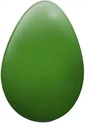 Brinquedo Interativo Mordedor Anti Stress Para Cães Ovo Maluco Pet (VERDE (M))